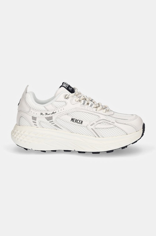 Sneakers boty The Mercer Brand The Re-Run MAX Nappa ME243011.100 bílá AW24
