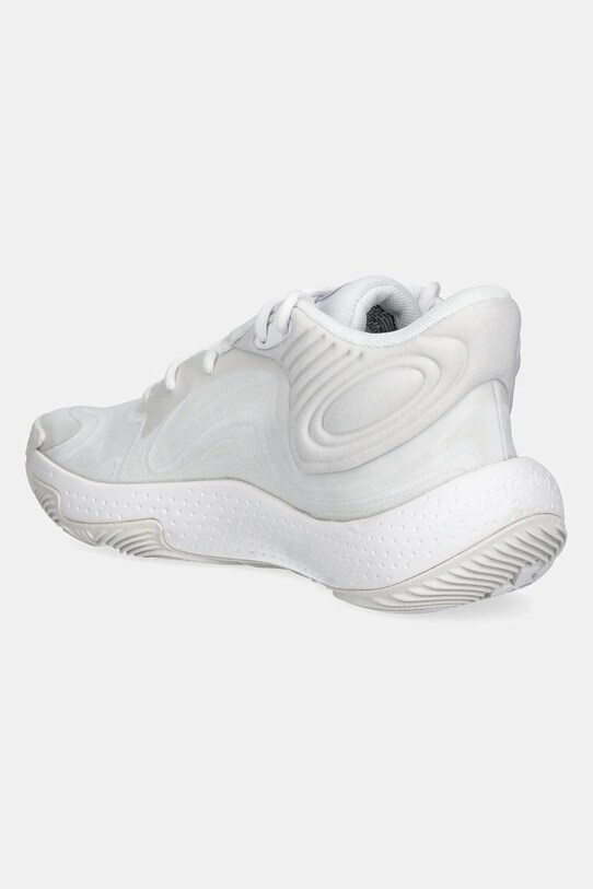 Încălțăminte Under Armour pantofi de basketball Spawn 6 Mid 3027647 alb