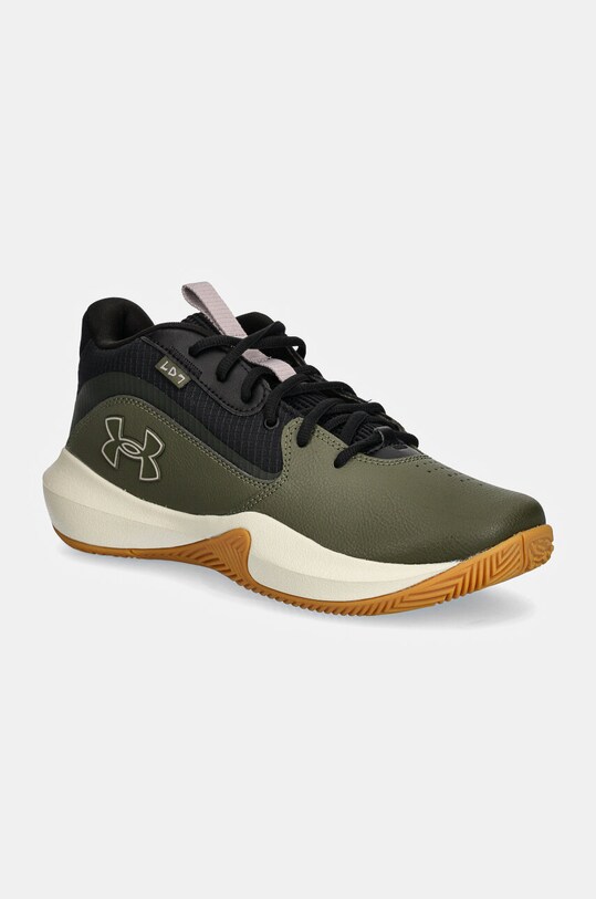 Under Armour pantofi de basketball Lockdown 7 sintetic verde 3028512