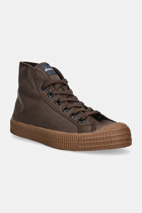Кеды Novesta STAR MASTER WAX COTTON плоская коричневый N372027.5554FY486
