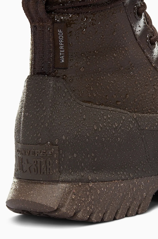 Kožené tenisky Converse Chuck Taylor All Star Lugged 2.0 XHI hnědá A10376C