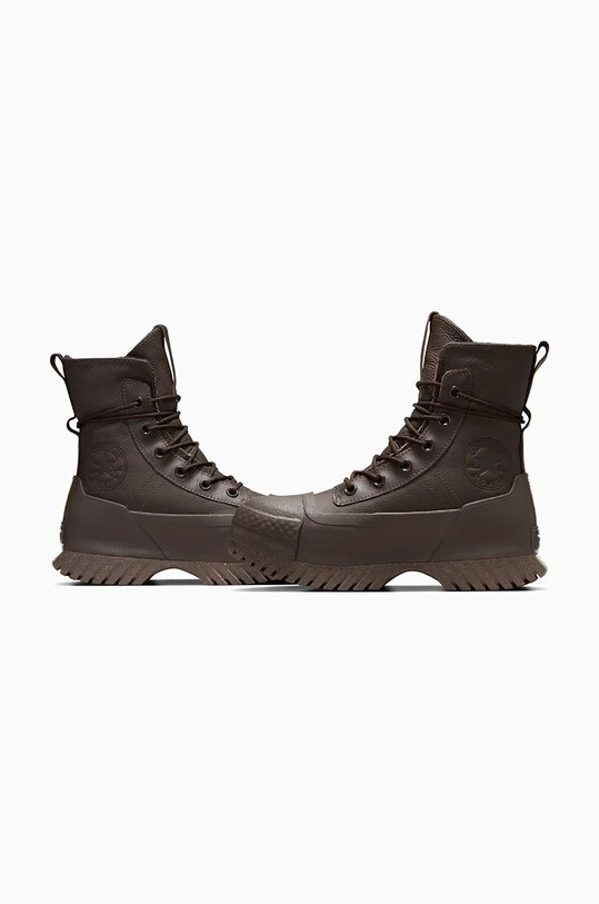 Шкіряні кросівки Converse Chuck Taylor All Star Lugged 2.0 XHI A10376C коричневий