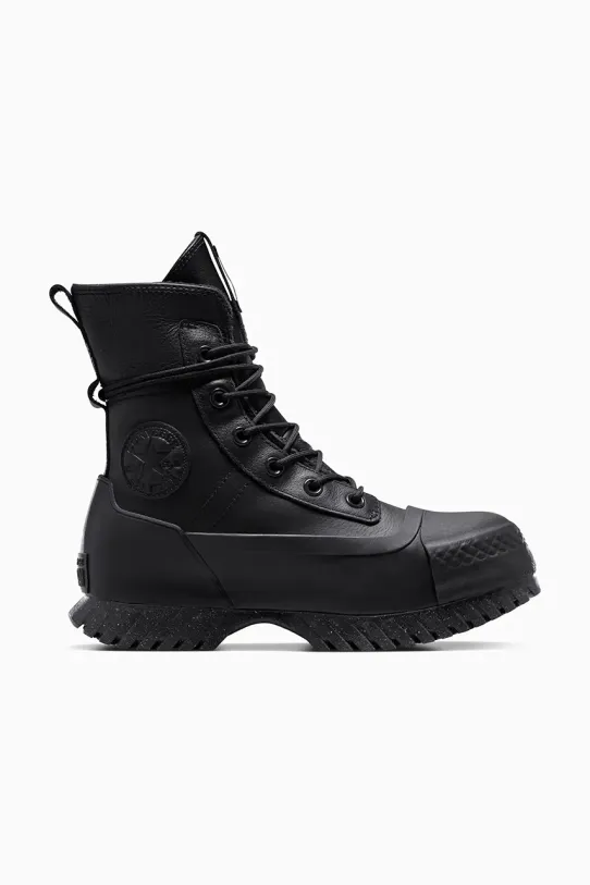 Кожени маратонки Converse Chuck Taylor All Star Lugged 2.0 CC XHi равна черен A11162C