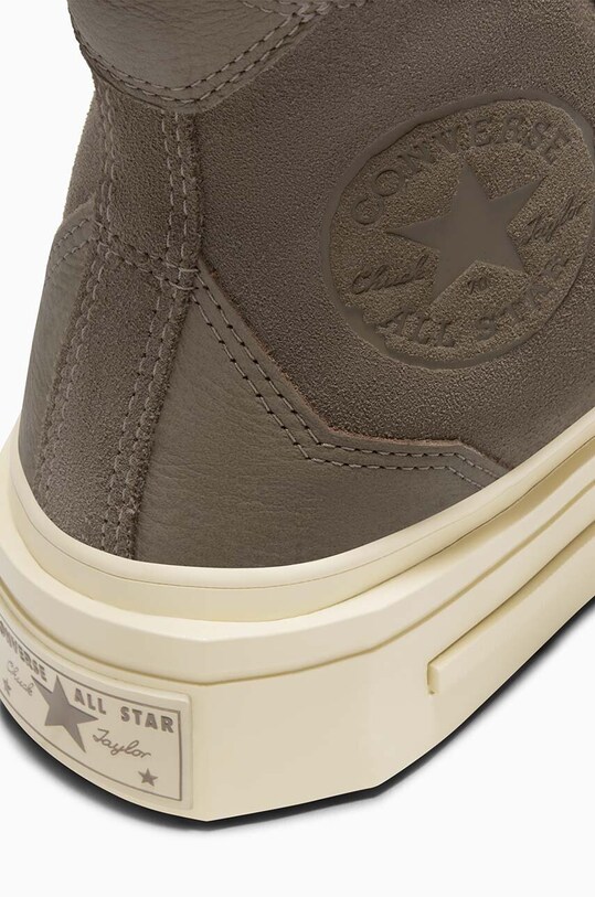 Високи кецове Converse Chuck 70 De Luxe Squared Coffee Break A10420C сив