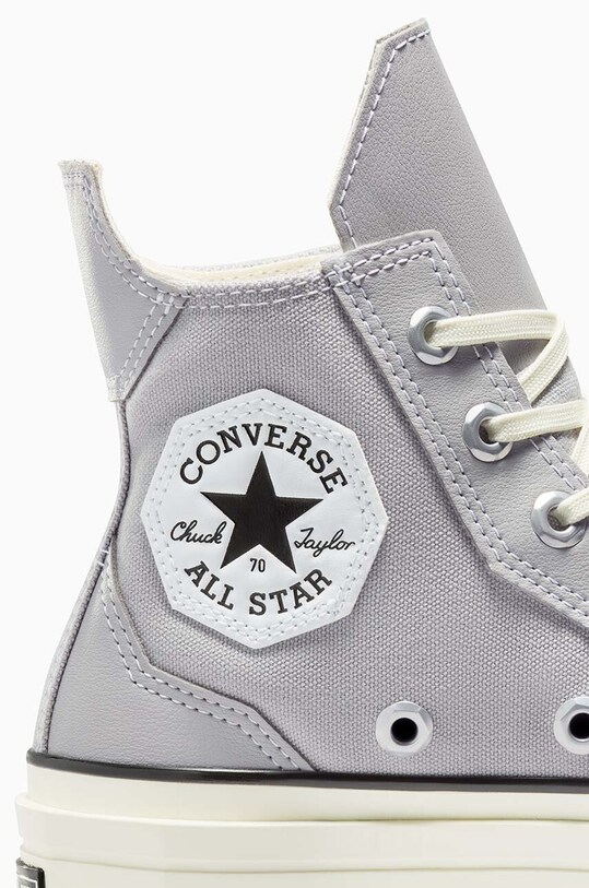 Високи кецове Converse Chuck 70 De Luxe Squared A08280C сив
