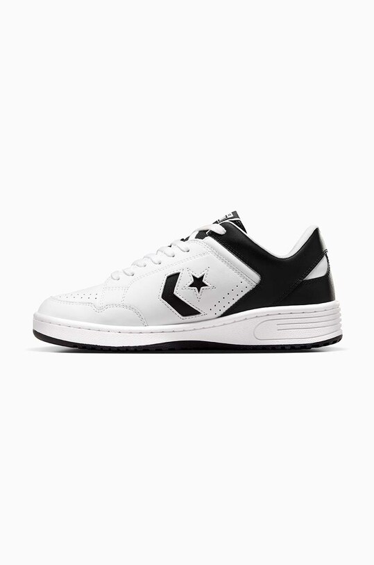 Converse sneakers din piele Converse Weapon Leather A10203C alb