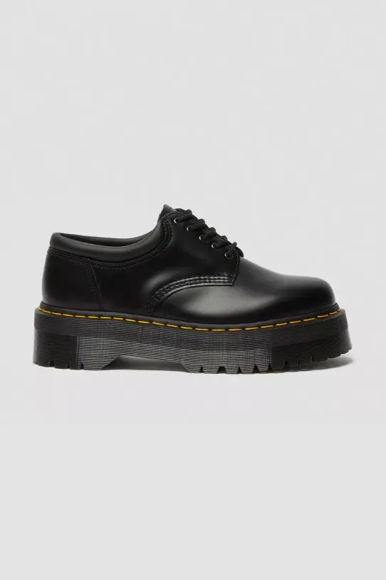 Kožené polobotky Dr. Martens 8053 Quad casual černá DM24690001
