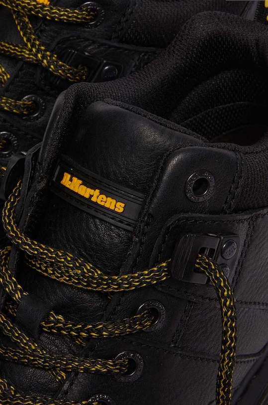 Obuv Kožené poltopánky Dr. Martens Woodard DM31045001 čierna