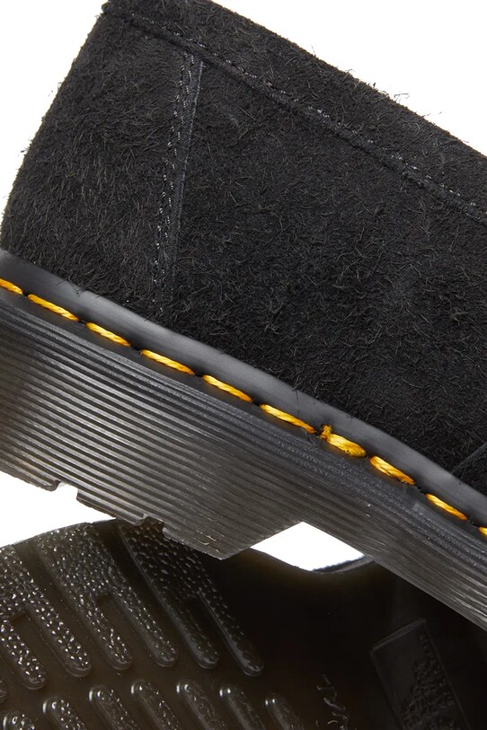 Dr. Martens mokasyny zamszowe Adrian Snaffle czarny DM31895779