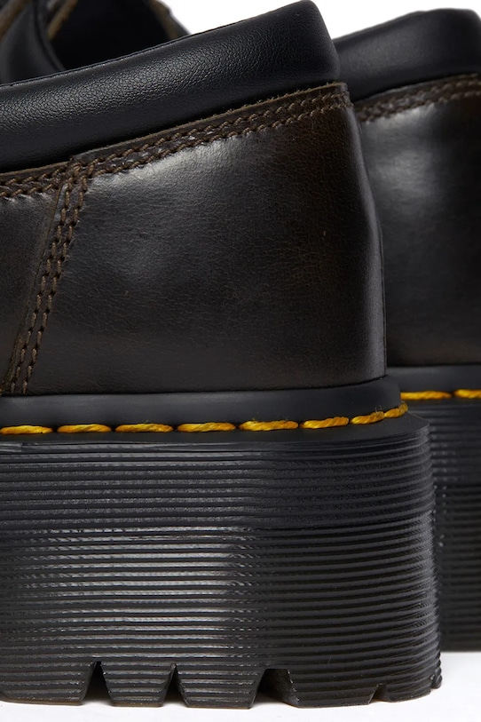 Dr. Martens pantofi de piele 8053 Quad maro DM32011302