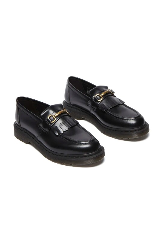 Dr. Martens mokasyny skórzane Adrian Snaffle DM32102001 czarny AW24