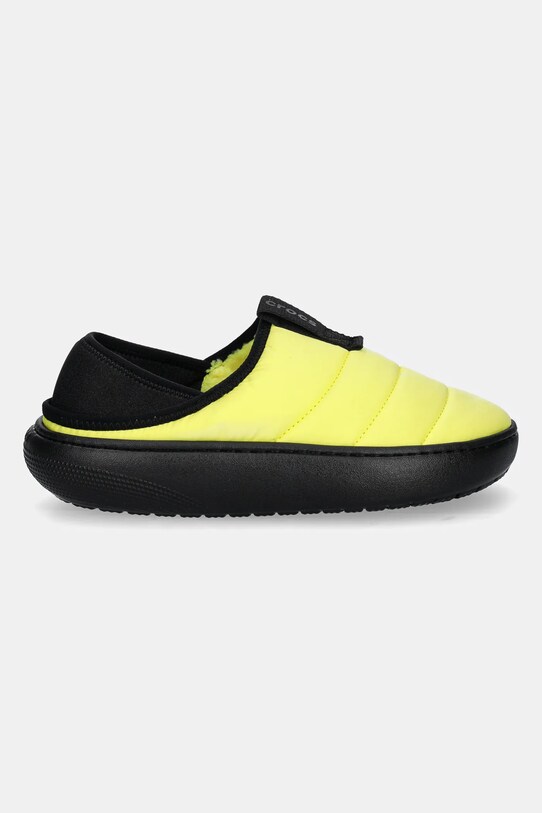 Crocs papuci de casa Classic Puff Moc 210706.77K galben AW24