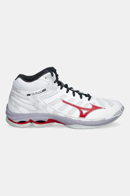 Mizuno scarpe da ginnastica Wave Voltage 2 Mid V1GA2465 bianco AW24