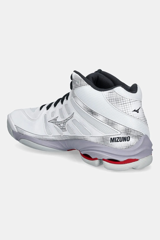 Boty Sálové boty Mizuno Wave Voltage 2 Mid V1GA2465 bílá