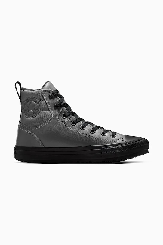 Високи кецове Converse Chuck Taylor All Star Berkshire Boot изкуствен сив A09493C