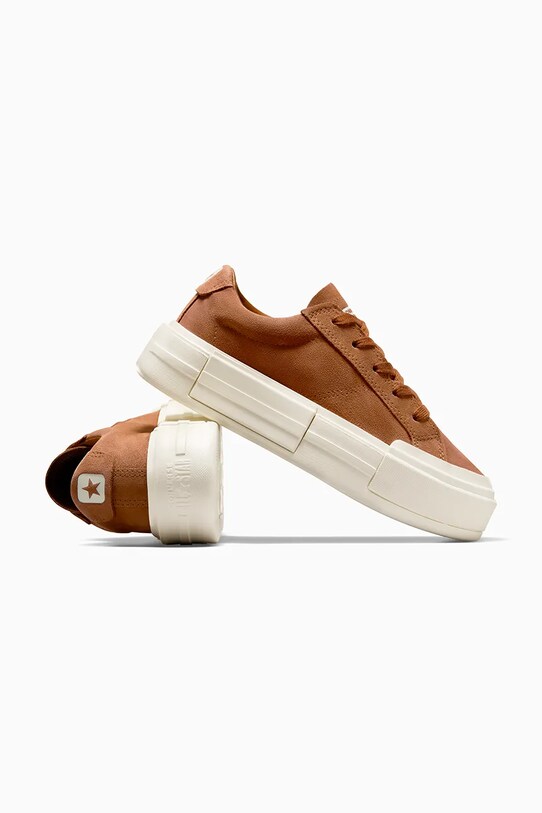 Încălțăminte Converse tenisi din piele intoarsa Chuck Taylor All Star Cruise A10090C maro