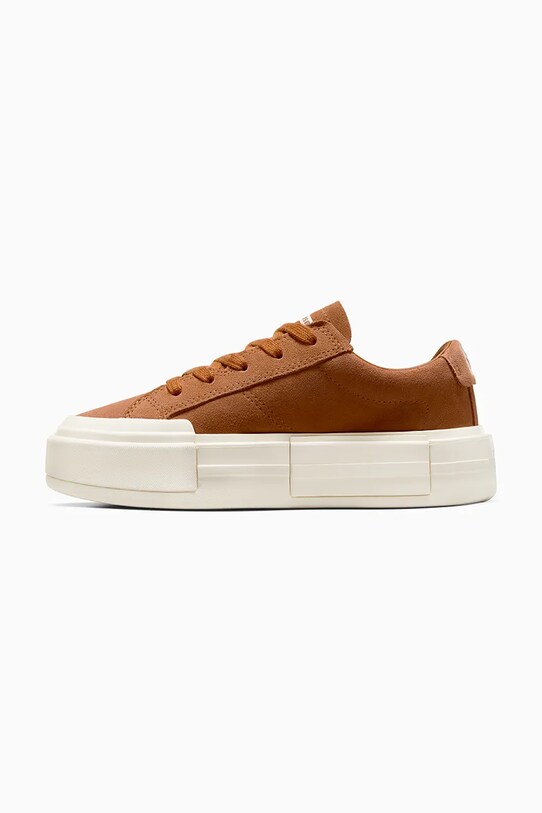 Converse tenisi din piele intoarsa Chuck Taylor All Star Cruise maro A10090C