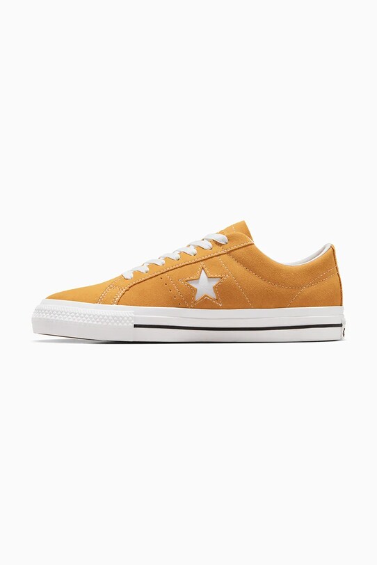 Converse sneakers din piele intoarsă One Star PRO A09231C galben