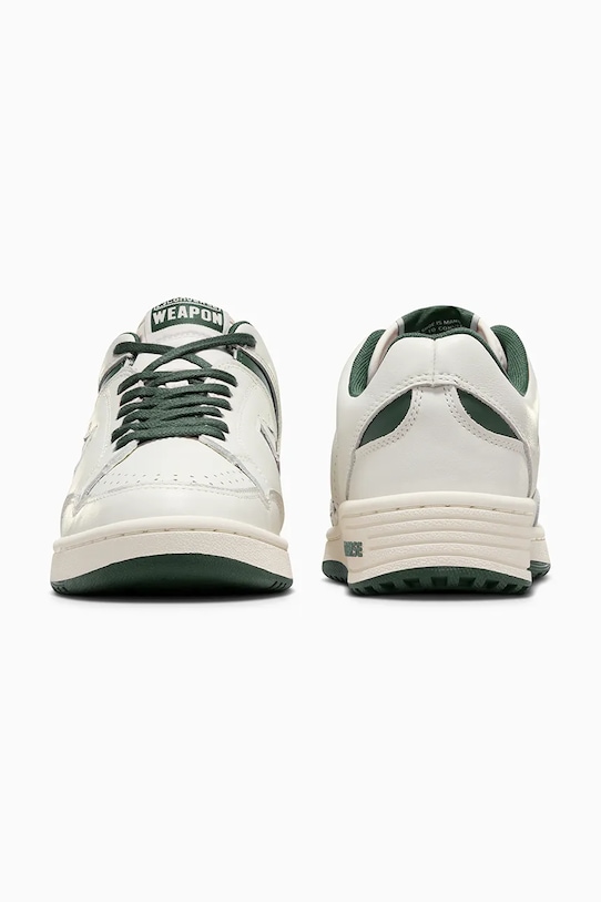 Boty Kožené tenisky Converse Weapon Old Money A11212C bílá