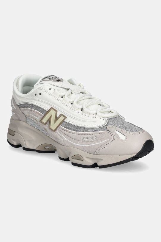 New Balance sneakers 1000 pelle fiore grigio M1000MB