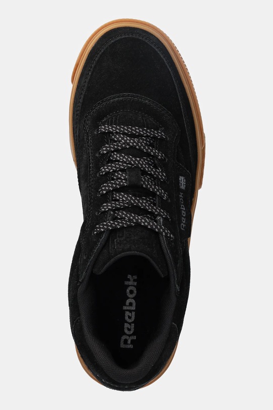 Reebok LTD sneakers din piele întoarsă Club C LTD negru RMIA04DC99LEA00H1000