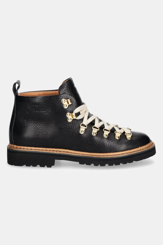 Fracap trzewiki skórzane Magnifico Kate MAGNIFICO.M120.KATE.BLK czarny AW24