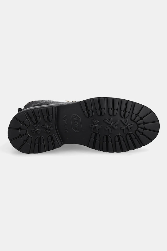 Шкіряні черевики Fracap Magnifico Alto Brill MAGNIFICO.M120.ALTO.BLK чорний