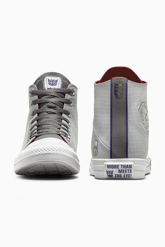 Взуття Кеди Converse x Transformers Chuck Taylor All Star Decepticons A11658C сірий