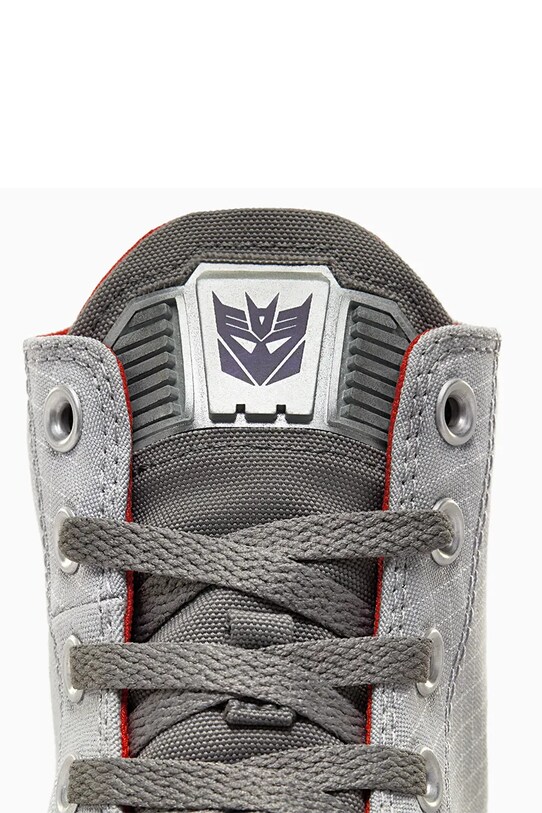 Kecky Converse Converse x Transformers Chuck Taylor All Star Decepticons šedá A11658C