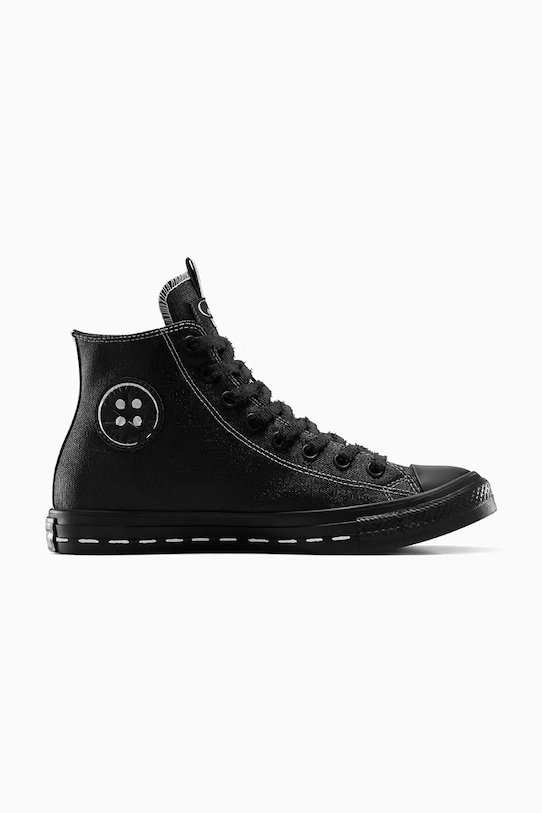 Converse tenisi Converse x Coraline Chuck Taylor All Star plată negru A12507C