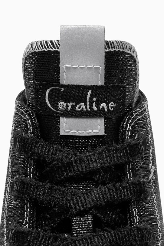 Converse tenisi Converse x Coraline Chuck Taylor All Star A12507C negru