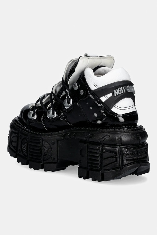 Obuwie New Rock sneakersy skórzane M-106-S119 Ankle Boot Imperfect M.106.S119 czarny