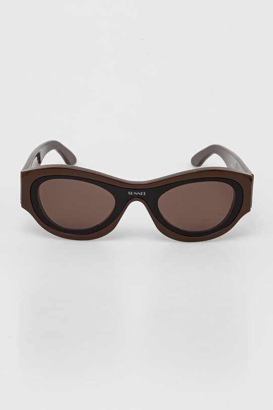 Sunnei okulary przeciwsłoneczne MACCXEYW005 brązowy SS25
