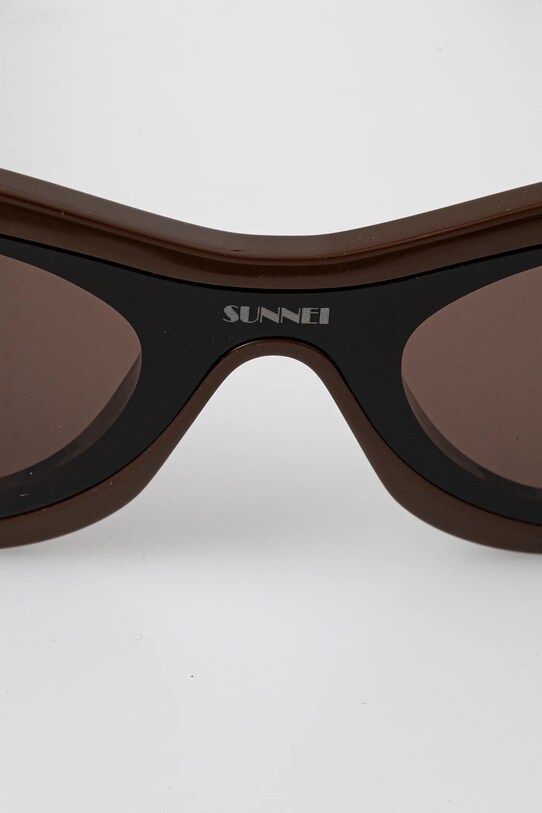 Akcesoria Sunnei okulary przeciwsłoneczne MACCXEYW005 brązowy