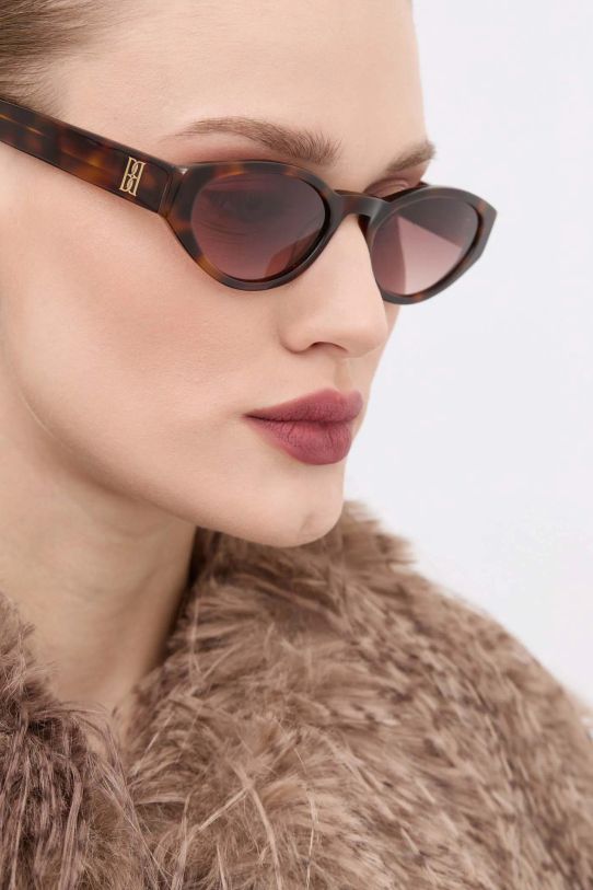 By Malene Birger okulary przeciwsłoneczne MYLA Q71712004Z brązowy