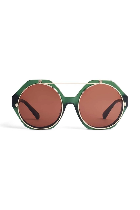 Mini Rodini ochelari de soare copii verde 2466011575