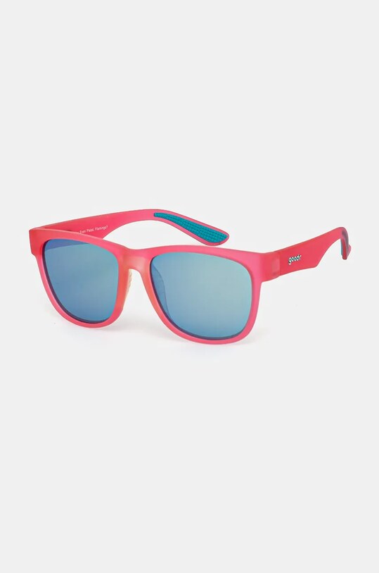 Goodr ochelari de soare Do You Even Pistol, Flamingo? dreptunghiular roz GO.540701
