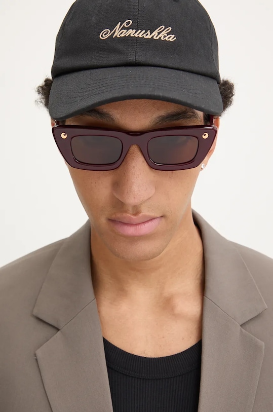 Γυαλιά ηλίου Nanushka LONDYN μπορντό NU24PFSG00325