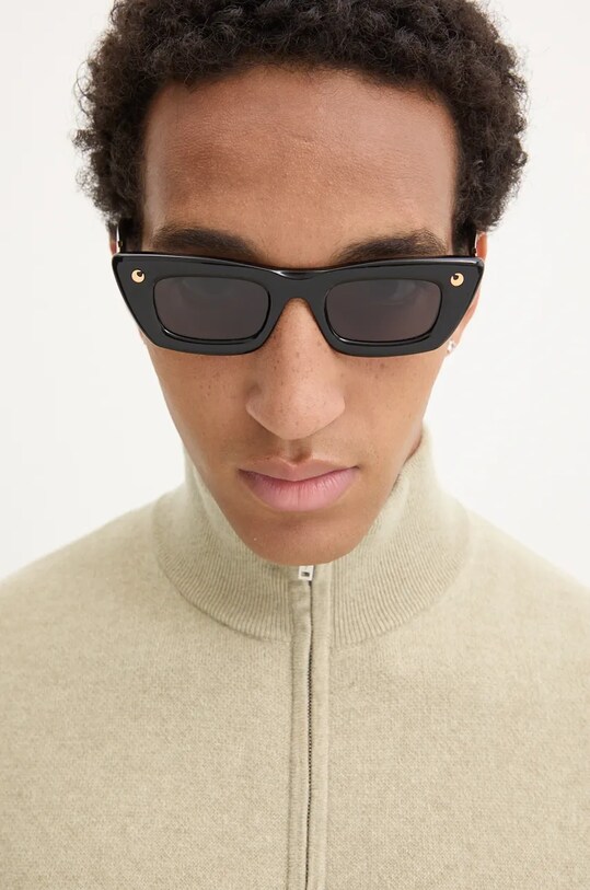 Nanushka okulary przeciwsłoneczne LONDYN czarny NU24PFSG00399