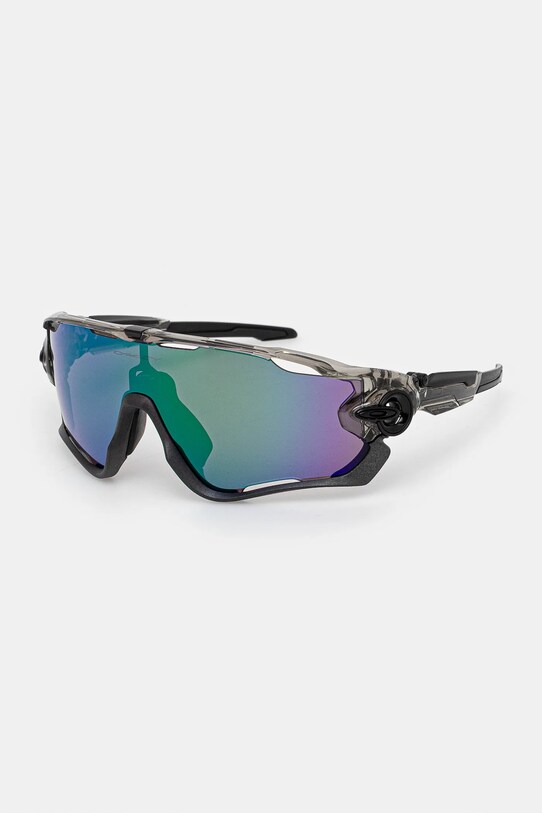 Oakley okulary przeciwsłoneczne Jawbreaker gładka z detalem czarny OO9290