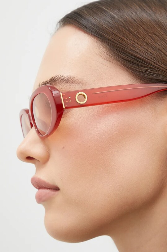 Аксессуары Солнцезащитные очки LINDA FARROW CARA LFL1252C13SUN красный