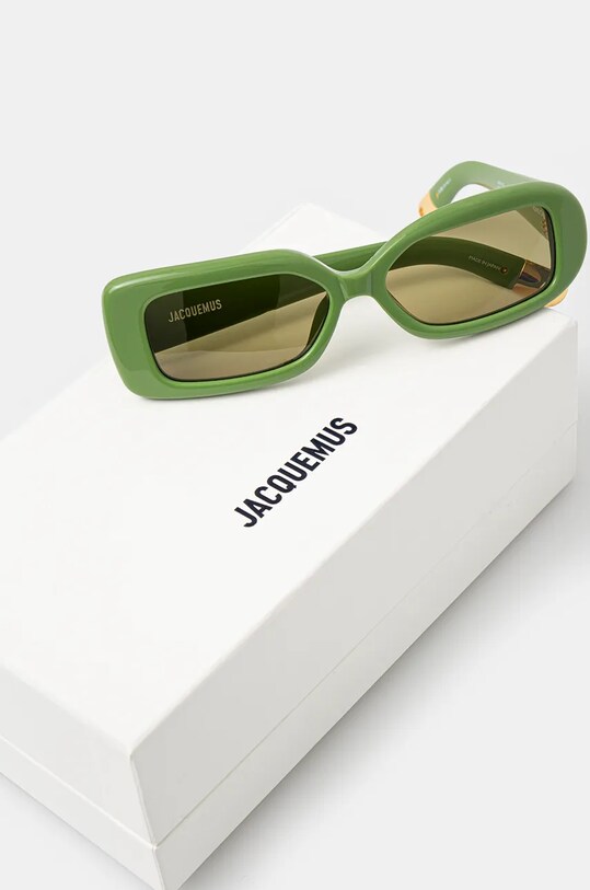 Akcesoria Jacquemus okulary przeciwsłoneczne ROND JAC11C3SUN zielony