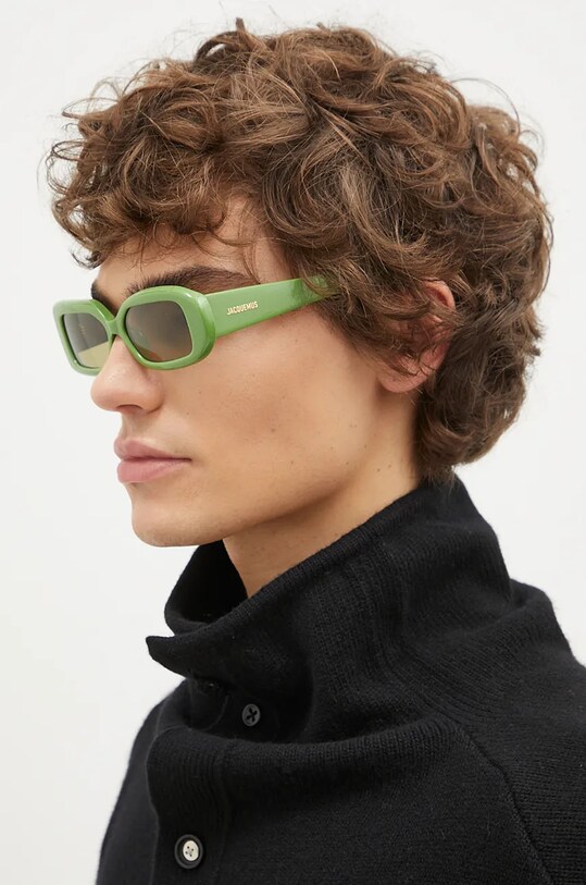 Солнцезащитные очки Jacquemus ROND зелёный JAC11C3SUN