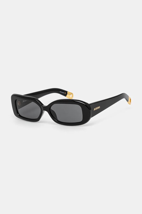 Jacquemus ochelari de soare ROND nu negru JAC11C1SUN
