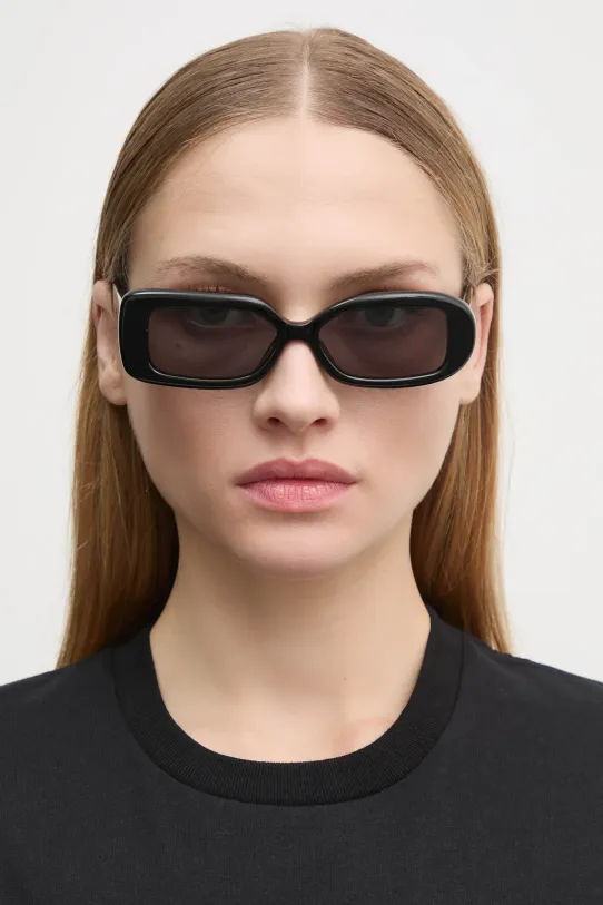 Sluneční brýle Jacquemus ROND gradientní černá JAC11C1SUN