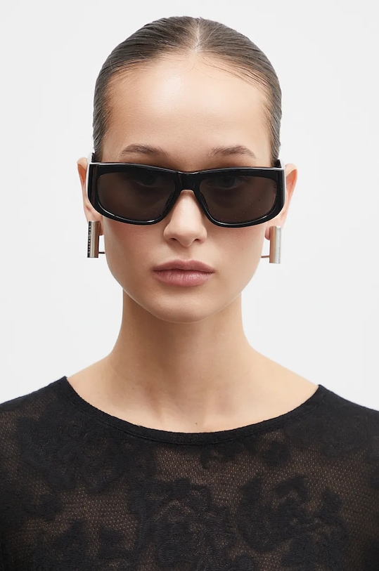 Jacquemus ochelari de soare PILOTA negru JAC2C1SUN
