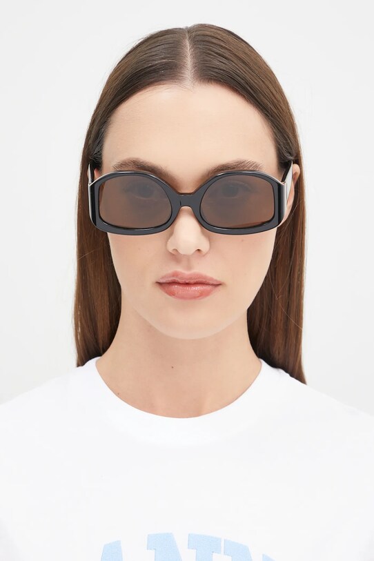 Sunčane naočale Jacquemus COLAPSO JAC15C1SUN crna SS25
