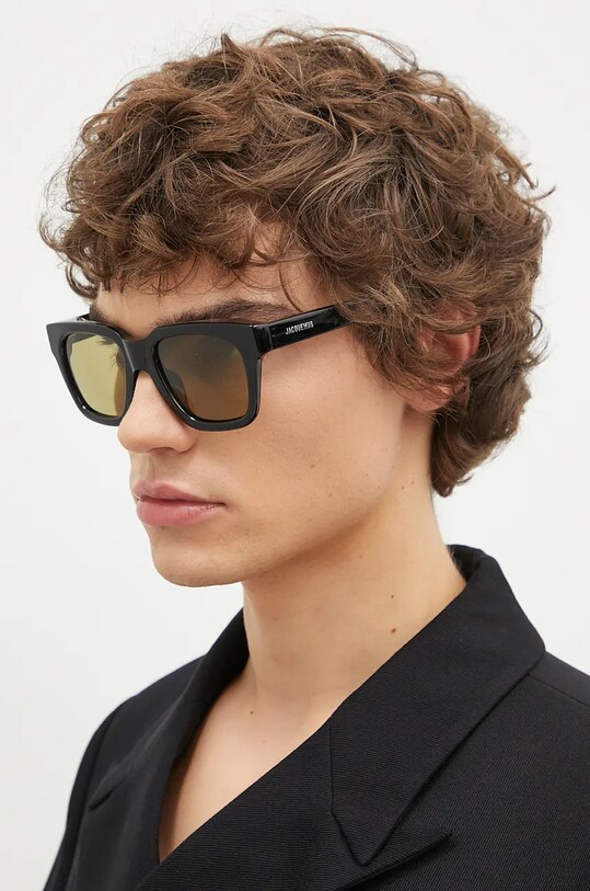 Jacquemus okulary przeciwsłoneczne CARINO czarny JAC20C1SUN