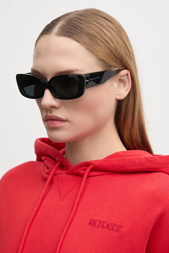 MAGDA BUTRYM okulary przeciwsłoneczne x Linda Farrow MAGDA16C1SUN czarny SS25