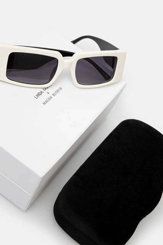Slnečné okuliare MAGDA BUTRYM x LINDA FARROW biela MAGDA11C2SUN